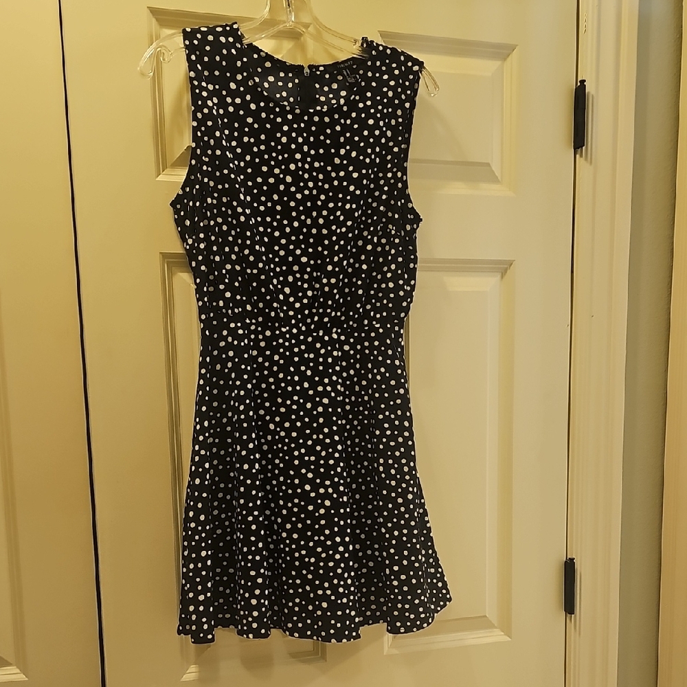 Forever 21 Black Polka Dot Dress
